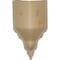 Ekena Millwork 3 1/8"P x 3 1/8"W x 7 3/4"H, Inside Corner for Moulding Profiles Less than 3 1/8"P and 3 7/8"H MIC03X03BI - alternate 2